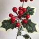 thumbnail image 2 of Cadena de luces navideñas de Acción de Gracias, decoración navideña de ratán con frutos rojos para fiestas, ventanas y patios, 2 of 4