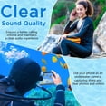 thumbnail image 2 of KOMI Waterproof Phone Case,Universal Self-Check Function Underwater Pouch Dry Bag Beach Travel Essentials Tech Gadgets Floating Shower Snorkeling for iPhone 15 14 13 12 X/XS/Se/Mini for 6.1", 2 of 5