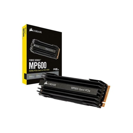 CORSAIR - Force Series 1TB PCIe Gen 4 x4 NVMe Internal Solid State Drive with Garbage Collection Technology