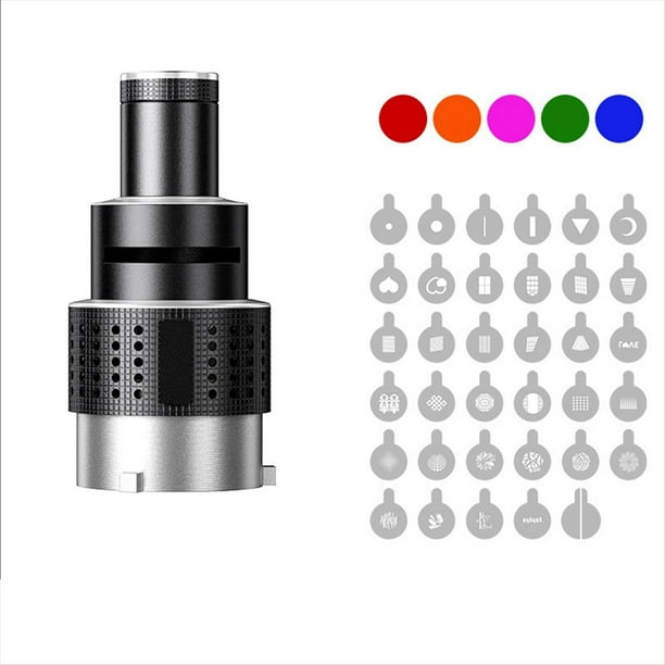 Fotografía Flash Snoot Lente Cónica Modelado de Video Forma Kit de Luz de Estudio Fotográfico con Lente de Óptico 35 Gobos
