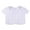 White, variant on Boy's School Uniform Short Sleeve Oxford Shirt 2Pcs Pack Blue 7