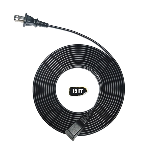 Cable de extensión Jplenty de 2 puntas, 15 pies para uso interior/exterior