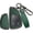 Black Metal Frame-long-green, variant on Key Fob Cover Compatible with GMC Acadia Denali Yukon Terrain Buick Envision Avenir Chevrolet Equinox Traverse Tahoe 2021-2026 4 Button Keychain Case Holder Protector