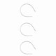 thumbnail image 1 of 30Pzs 3mm Banda de Cabeza En Blanco Banda de Pelo de Metal Lotes DIY Accesorios Negro, 1 of 4