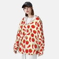 thumbnail image 4 of Picia Tomatoes And Chili Women's Men's UPF 50+ Sun Protection Hoodie Shirt Long Sleeve SPF Fishing Outdoor UV Hiking Lightweight Shirts-X-Large, 4 of 9