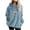 Blue, variant on SwiftWear Women's Double-Sided Plush Christmas Print Hoodie Cozy Fleece Lined Sweatshirt Pullover with Drawstring Hood, Plus Size Holiday Tops for Festive Comfort S-3XL Gray