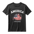 thumbnail image 2 of Comfort Colors USA 250 Shirt, Retro USA Shirt, Trendy 4th of July Shirt, July 4th Graphic Tee , Sizes S-5XL - The Golden Shop, 2 of 5