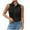 Tank Tops for Women Plus Size-Black, variant on Homenesgenics Tank Tops for Women Plus Size Fashion Women's Casual Sleeveless Solid Turdown Collar Tank Tops Button Blouse Pink XXL