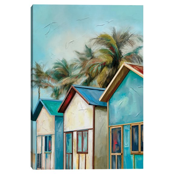 Cabana Trio by Studio Arts Canvas Art Print
