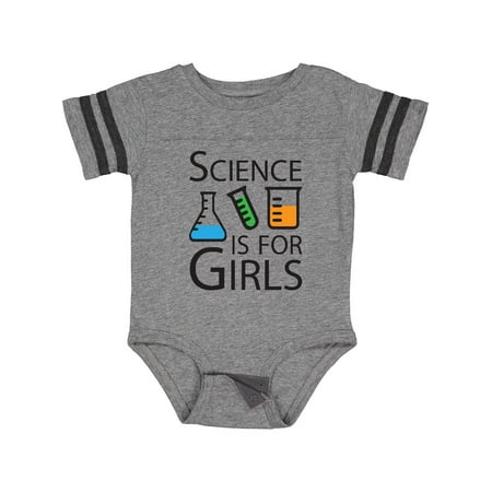 

Inktastic Science is for Girls Gift Baby Girl Bodysuit