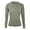 Light Green, variant on Fgnfyis Womens Long Sleeve Tops Stretch Crewneck Ribbed T Shirt Fitted Casual Basic T Shirts for Women Red M
