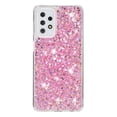thumbnail image 2 of For Samsung Galaxy A23 5G Case,Cute Glitter Bling Twinkle Stardust with Drop Protection Shockproof Soft TPU Slim Flexible Phone Case Girls/Women Protective case for Samsung A23 5G,Pink, 2 of 6