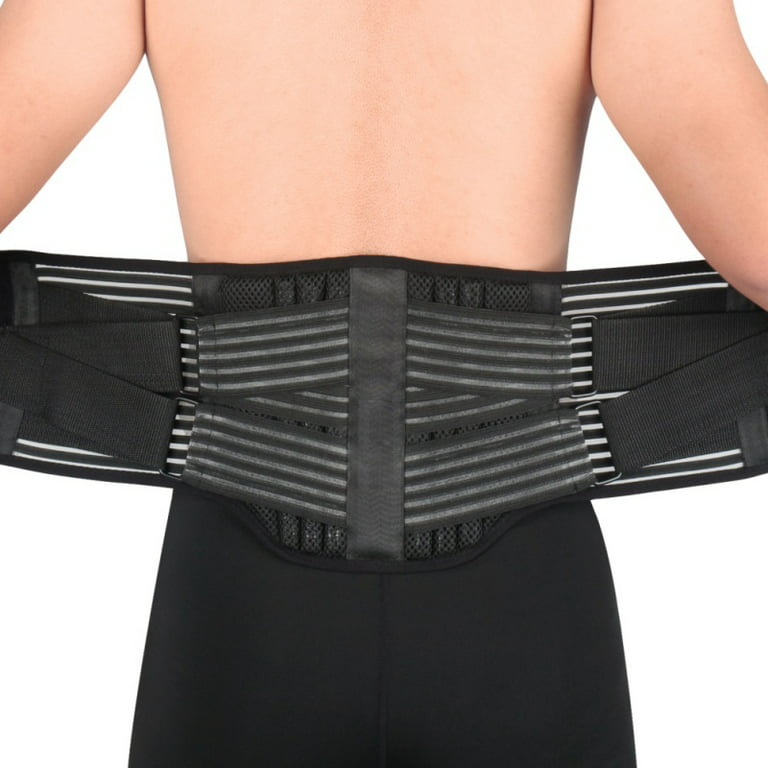 Lumbar Waist Support Belt Strong Lower Back Brace Support Corset Belt Waist  Trainer Sweat Slim Belt For Sports Pain Relief New