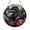 Acrylic 3.5 Inch, variant on Stained Glass Style Gorilla Suncatcher, Wildlife Window Hanging Decor, Round Jungle Glass Art Panel Ornament