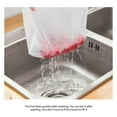 thumbnail image 5 of Teissuly Family Simple Sink Strainer Bag,Disposable Kitchen Drain Drainer Bag,Foldable Stopper Filter,Reusable Plastic Rubbish Garbage Waste Residue Compost Bags,Vegetable Fruit Outdoor Washing Pouch, 5 of 9