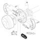 thumbnail image 3 of Jeu de 4 mâchoires de frein avant et arrière 101823201 pour Club Car DS Precedent à partir de 1995, 3 of 4