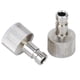 thumbnail image 3 of 2pcs 1/8 "Adaptador De Liberación Del Conector De La Manguera Del Acoplador De Des Rápida Del Aerógrafo Zulema Manguera del acoplador del aerógrafo, 3 of 8