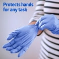 thumbnail image 3 of SensiCare Ice Blue Nitrile Exam Gloves, 250 Count, Small, Powder Free, Disposable, Not Made with Natural Rubber Latex, Multi-use for Every Task, 3 of 4