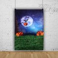 thumbnail image 4 of EeaseCA Halloween Photo Background Pumpkin Moon Halloween Backdrop Studio Props, 4 of 7