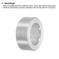 thumbnail image 4 of M6 Aluminum Spacers, 24 Pcs Metal Spacers Aluminum 6.2mm ID x 10mm OD x 4mm L Aluminum Spacer Screw Standoff Round for 1/4 or M6 Screw Bolts, 4 of 5