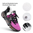 thumbnail image 4 of Cancer Quote Pray Fight Win Drawing Walking Shoes for Men Woman Lightweight Tennis Fashion Elastic Sports Shoes Cushion Basketball Shoes, 4 of 7