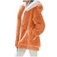 thumbnail image 5 of Wiyuqeen Sherpa Fleece Jackets for Women Full Zip Oversized Plush Winter Coats Solid Long Sleeve Warm Outerwear with Pockets, 5 of 10