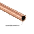 thumbnail image 3 of Uxcell 11mm OD 1.5mm Wall Thickness 100mm Length Copper Round Tube, 3 of 5