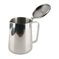 thumbnail image 1 of Milk Frothing Pitcher Jug, Stainless Steel Coffee Cup Mug, Milk Frother Cup with Clear Scale, Cappuccino Espresso Machine Accessories, for Latte Coffee Art, 1 of 7