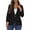 Black, variant on Baberdicy Womens Blazer Women Suit Solid Color Open Front Office Jackets Plus Size Long Sleeve Summer Work Office Cardigan with Pockets Women's Blazers & Suit Jackets Black