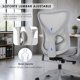 thumbnail image 5 of Silla Ergonómica Escritorio Soporte Lumbar Ajustable Gris, 5 of 9