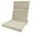 C, variant on VMWMSSR Outdoor High Back Chair Cushion Waterproof Uv Resistant Patio Seat & Back Cushion Secure Tie On Non Slip Replacement Pad For Lawn Garden Porch Outdoor Dining Chair(C-23.2"×19"×18")