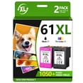 thumbnail image 1 of Cartucho de tinta 61XL de repuesto para HP 61 para HP Envy 4500, 1 of 1