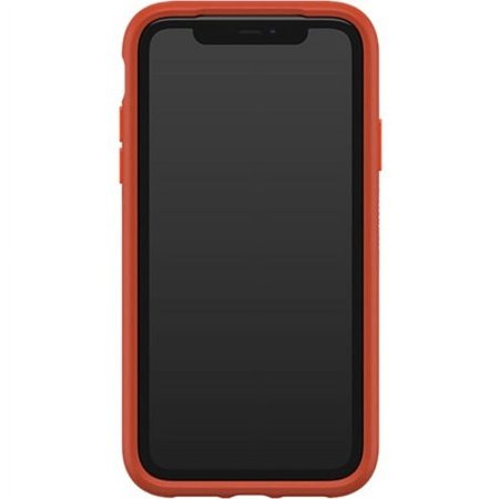 OtterBox - Symmetry Series Case for Apple® iPhone® 11 - Risk Tiger Red/Orange