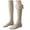 Khaki, variant on GDREDA Women's Autumn Winter Over The Knee Socks Long Socks Plus Velvet Thick Warm High Tube Knee High Socks Tights Ladies Tight Clothes for Women Stockings Opaque Thigh Highs Ling