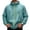 Blue, variant on Men'S UPF 50+ Sun Protection Hooded Jacket Full Zip Lightweight Quick Dry Windbreaker With Zipper Pockets And Elastic Cuffs For Outdoor Hiking Travel And Daily Wear,Blue,XL