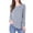 Gray, variant on Wancir 2025 Women's Maternity Nursing Tops Long Sleeve Breastfeeding Shirts Cotton Double Layer Pregnancy Tee Shirt