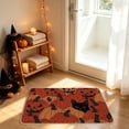 thumbnail image 6 of TanSiDing Halloween Mat, Soft Polyester Fleece Bathroom Floor Mat, Non-Slip Ghost Pattern Carpet, Decorative Entryway Rug for Spooky Home Decor 60*40cm, 6 of 6