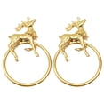 thumbnail image 1 of 2pcs Exquisite Napkin Holder Adornment Household Reindeer Napkins Rings, 1 of 8