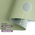 thumbnail image 4 of Leather Desk Pad Protector, Office Desk Mat, Large Mouse Pad, Non-Slip PU Leather Desk Blotter, Laptop Desk Pad, Waterproof Writing Pad for Office/Home/Decor (27.6" x 13.8", Fruit Green), 4 of 8