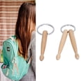 thumbnail image 4 of Keychain 2Pcs Environmental Friendly Fine Workmanship Key Chain for Bag ANGGREK Otros, 4 of 8