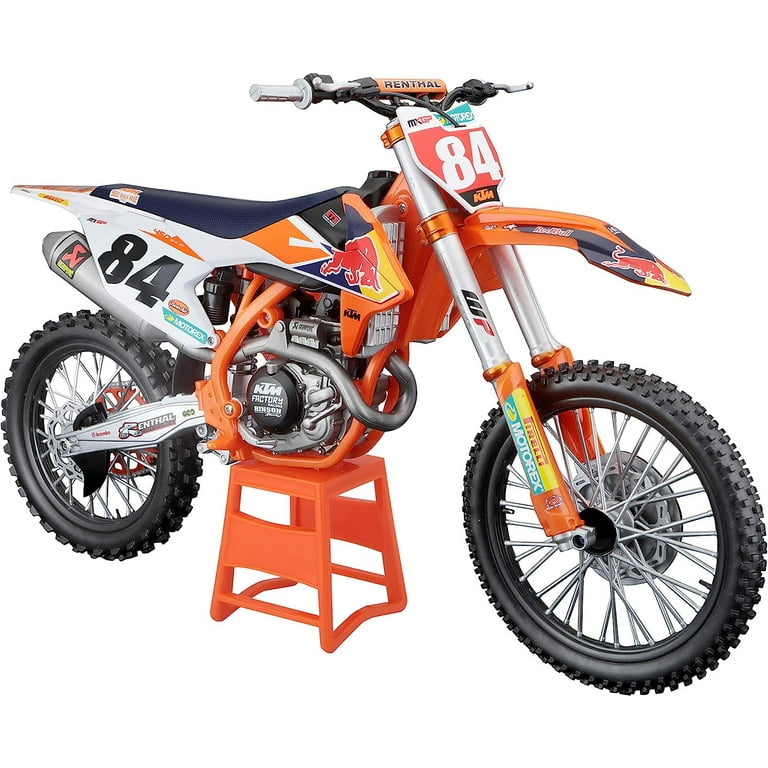 Red Bull KTM 1:6 Scale Supercross Motorcycle Toy Model - Walmart.com