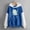 Blue, variant on Women's Hoodies Sweatshirts Dynamic Cute Dinosaur Print Long Sleeve Hoodie for Everyday Comfort Green XL