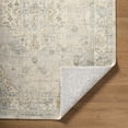 thumbnail image 4 of Hauteloom Tyche Living Room, Bedroom Area Rug - Traditional - High Pile - Light Gray, Peach, Gray - 2' x 2'11", 4 of 6