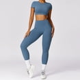 thumbnail image 1 of Ropa de yoga cepillada de primavera, ropa deportiva ajustada para correr y ropa deportiva de secado rápido para uso externo., 1 of 2