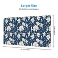 thumbnail image 2 of Bingfone Lilies Flowers Large Gaming Mouse Pad,Extended Desk Mousepad with Stitched Edges,Non-Slip Base,Water Resist Keyboard Pad for Gamer, Office & Home, 29.5 x 16 in, 2 of 6