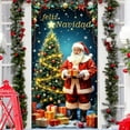 thumbnail image 6 of Christmas Ornaments Christmas Decorations 35X71 Inch Reusable Santa Claus Pattern Door Cover For Home Party Festival Best Christmas Gifts 2025, 6 of 6
