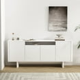 thumbnail image 2 of Ella 70.86" Sideboard in White made from Engineered Wood, 2 of 13