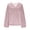Pink, variant on purcolt Womens Sparkly Sequin Tops Dressy Casual V Neck Glitter Long Sleeve Shirts Cocktail Party Outfit