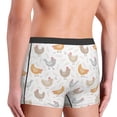 thumbnail image 3 of Uemuo Funny Chicken Pattern Men's Boxer Briefs,Trunk Anti-Chafing,Comfortable, Durable, and Stylish Underwear-, 3 of 9