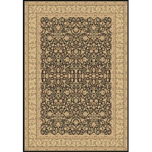 Dynamic Rugs LE6958004090 Tapis Legacy 5.3 x 7.7 58004-090 - Noir